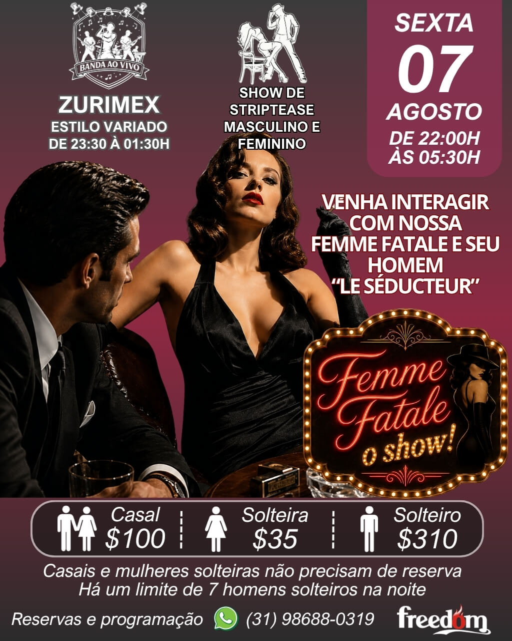 Sexta na Freedom